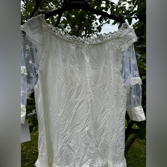 FOR LOVE & LEMONS NWT Hermosa Eyelet Swing Dress - Sz L - Picture 12 of 16